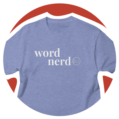 Word nerd shirt